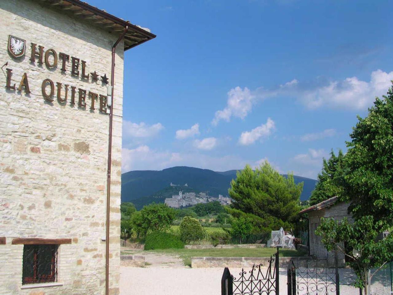 Hotel La Quiete Assisi Eksteriør bilde